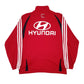 Mens Red Adidas Syracuse Football Club Active Wear Clima Cool Full Zip Jumper