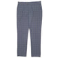 Mens Navy Next Check Formal Trousers
