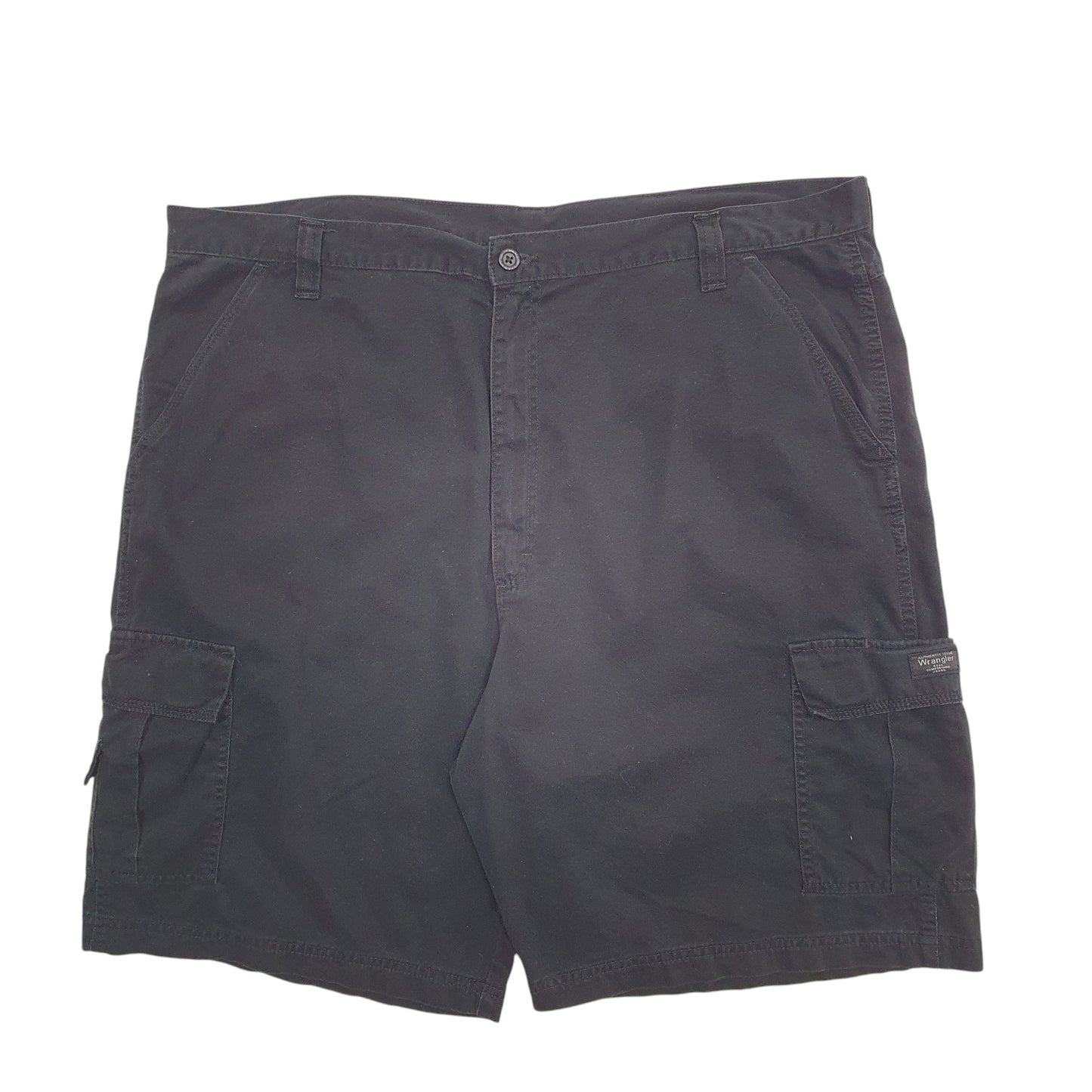 Mens Black Wrangler  Cargo Shorts