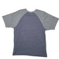Mens Grey Vans Raglan Custom Fit CA NY Skate Short Sleeve T Shirt