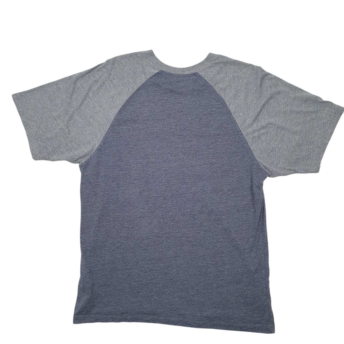 Mens Grey Vans Raglan Custom Fit CA NY Skate Short Sleeve T Shirt