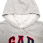 Womens Grey Gap Spellout Hoodie Jumper