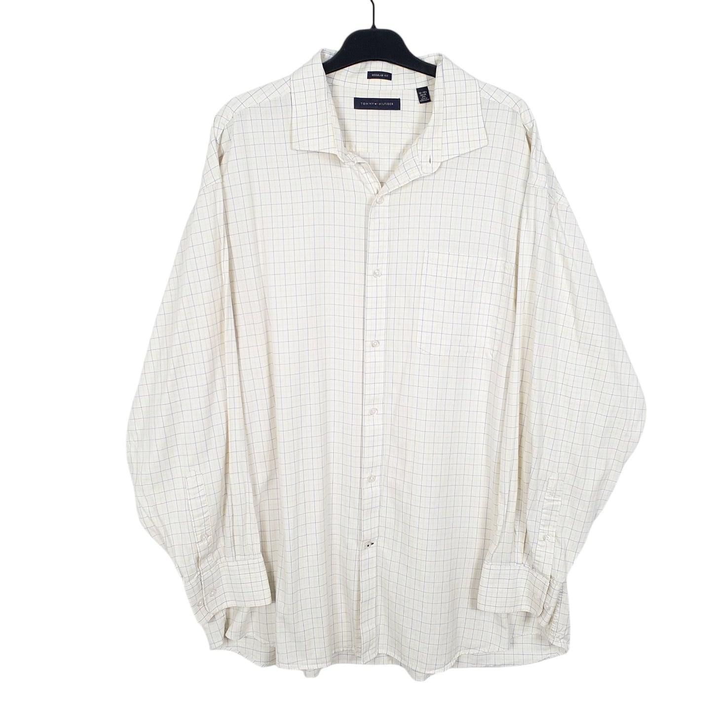 Mens White Tommy Hilfiger  Long Sleeve Shirt