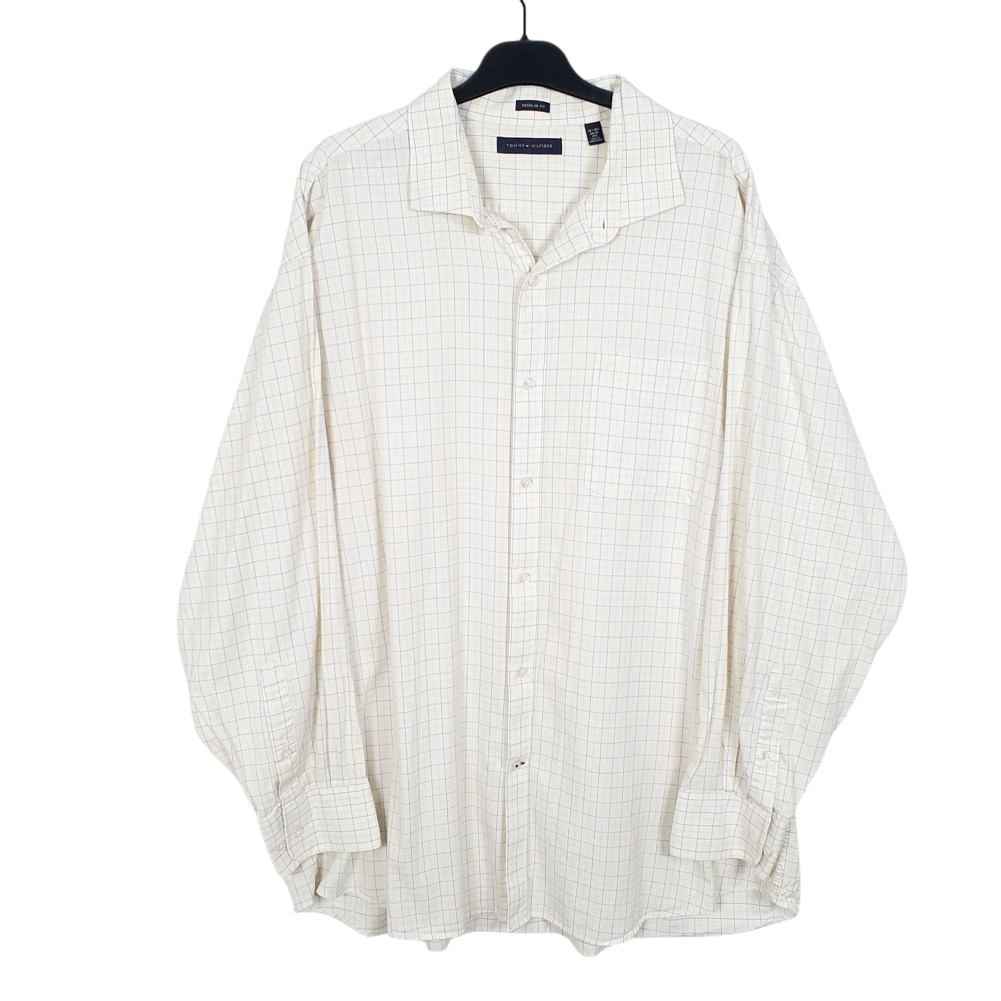 Mens White Tommy Hilfiger  Long Sleeve Shirt