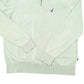 Mens Green Nautica Knit Quarter Zip Jumper