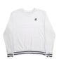 Womens White Fila  Crewneck Jumper