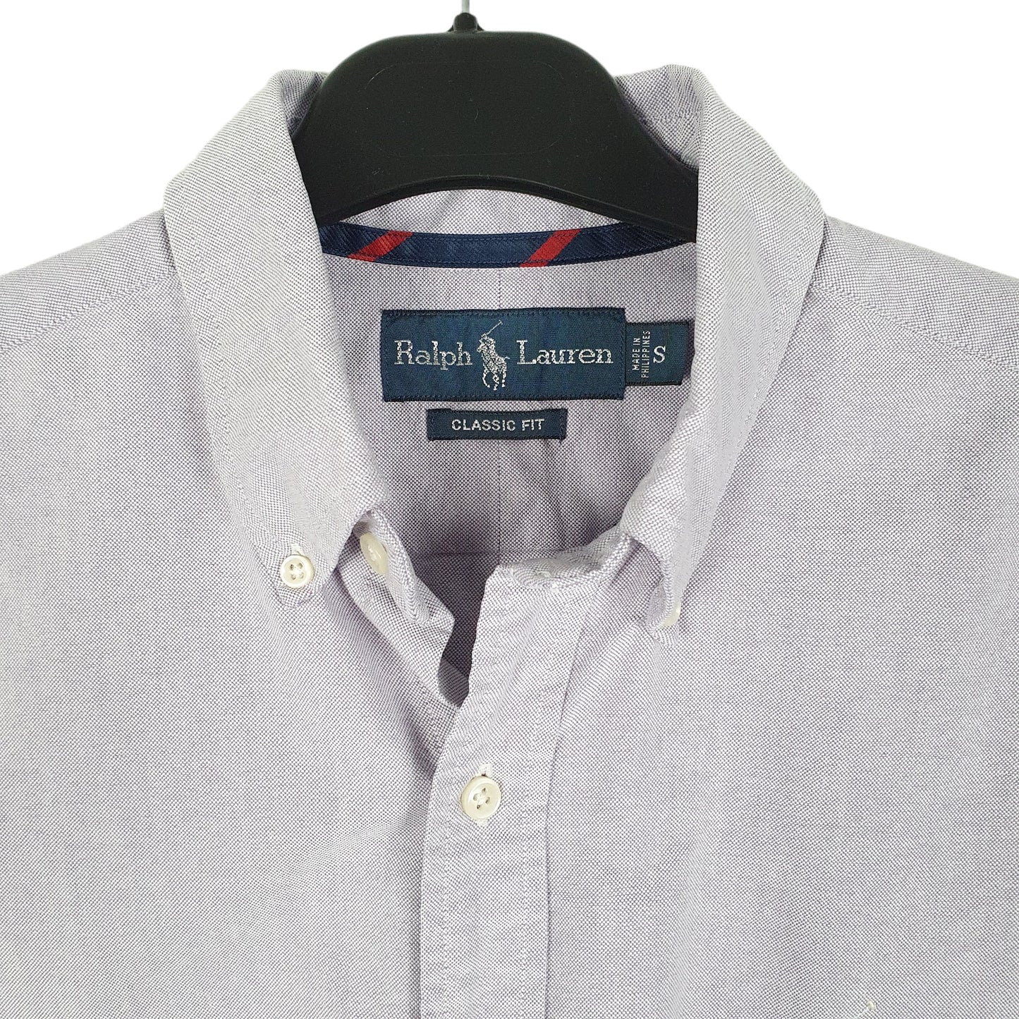 Mens Lilac Ralph Lauren Oxford Long Sleeve Shirt