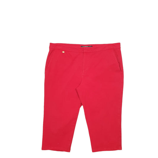 Womens Red Ralph Lauren Capri Chino Shorts