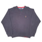 Mens Navy Tommy Hilfiger Vintage Knit Sweater Crest Crewneck Jumper