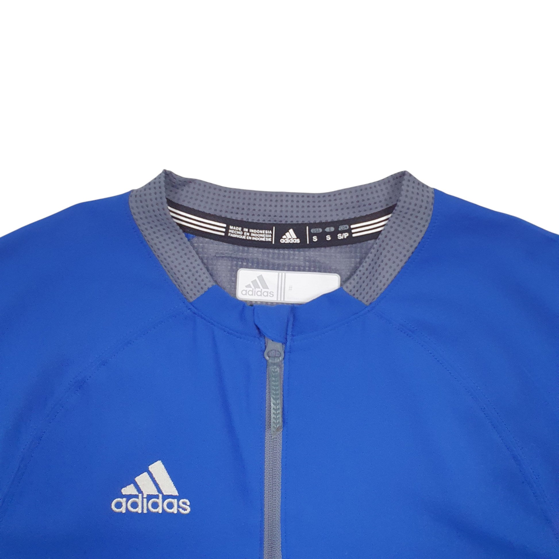 Mens Blue Adidas Climalite Active Short Sleeve T Shirt