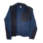 Mens Blue Champion  Full Zip Jumper