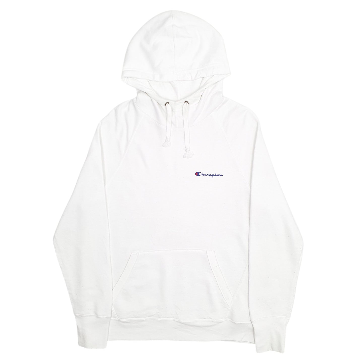 Mens White Champion  Hoodie Jumper