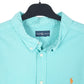 Mens Turquoise Ralph Lauren Oxford Long Sleeve Shirt