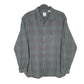Mens Green Levis Flannel Overshirt Shacket Long Sleeve Shirt