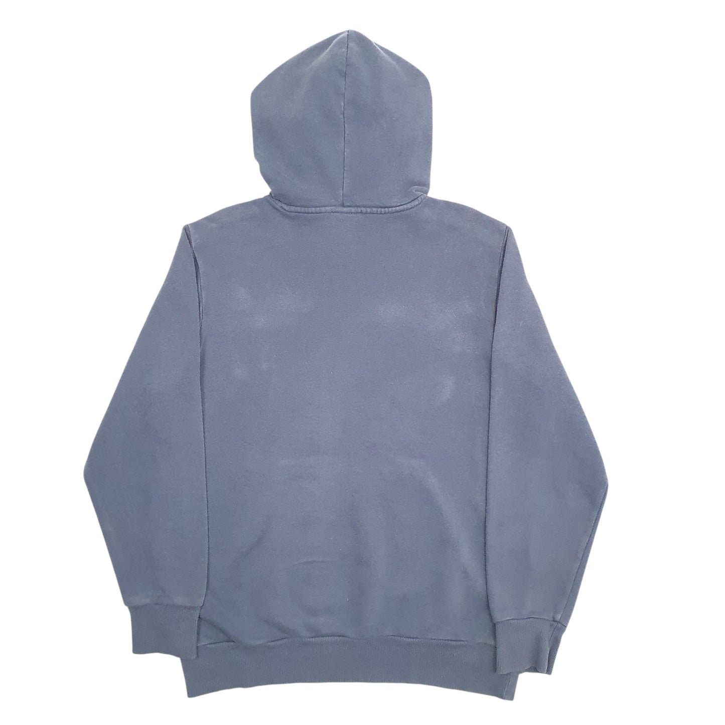 Mens Blue Reebok Spellout Hoodie Jumper