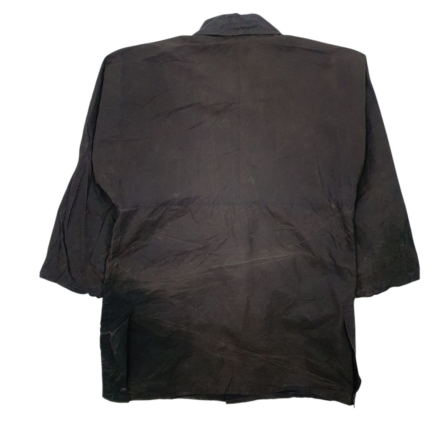 Mens Black Madia Vintage  Coat