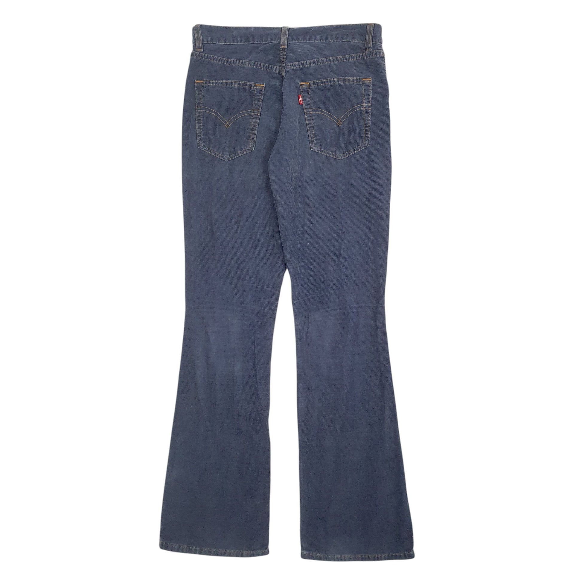 Womens Blue Levis  Corduroy Trousers