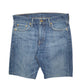 Womens Blue Levis  Denim Shorts
