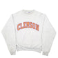 Mens Grey Champion Clemson College USA Spellout Crewneck Jumper