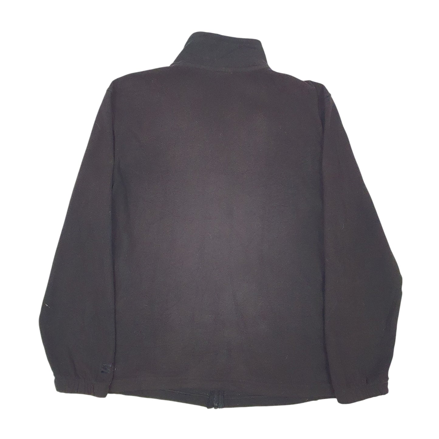 Mens Black Starter  Full Zip Jumper