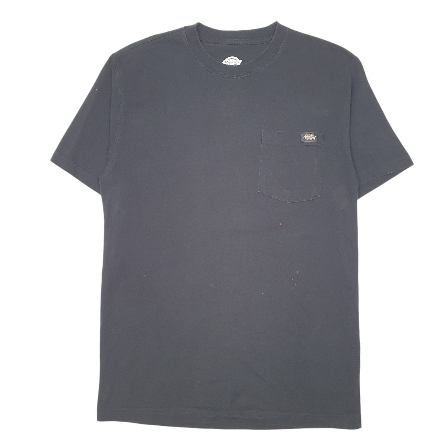 Mens Black Dickies Pocket Workwear Short Sleeve T Shirt