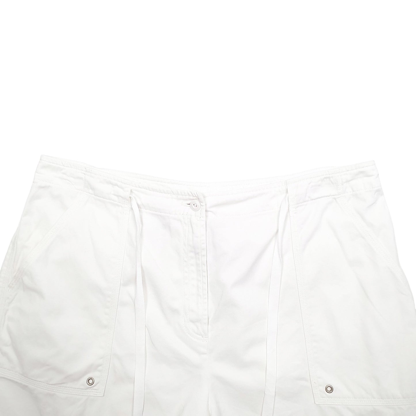 Womens White Ralph Lauren  Chino Shorts