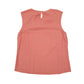 Womens Pink Quba & Co Sleeveless Vest Short Sleeve T Shirt