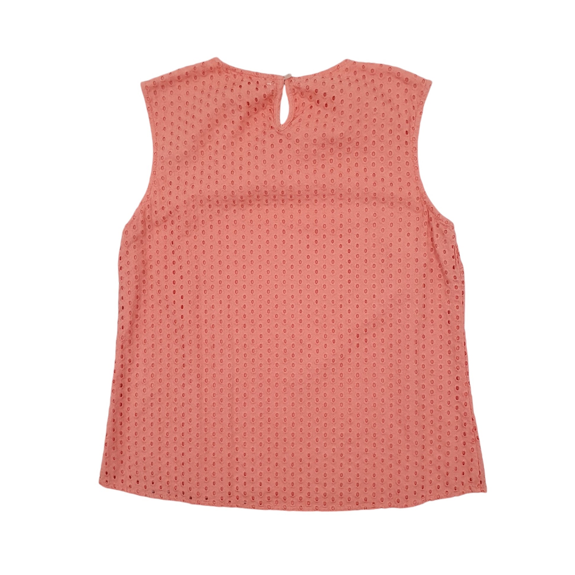 Womens Pink Quba & Co Sleeveless Vest Short Sleeve T Shirt