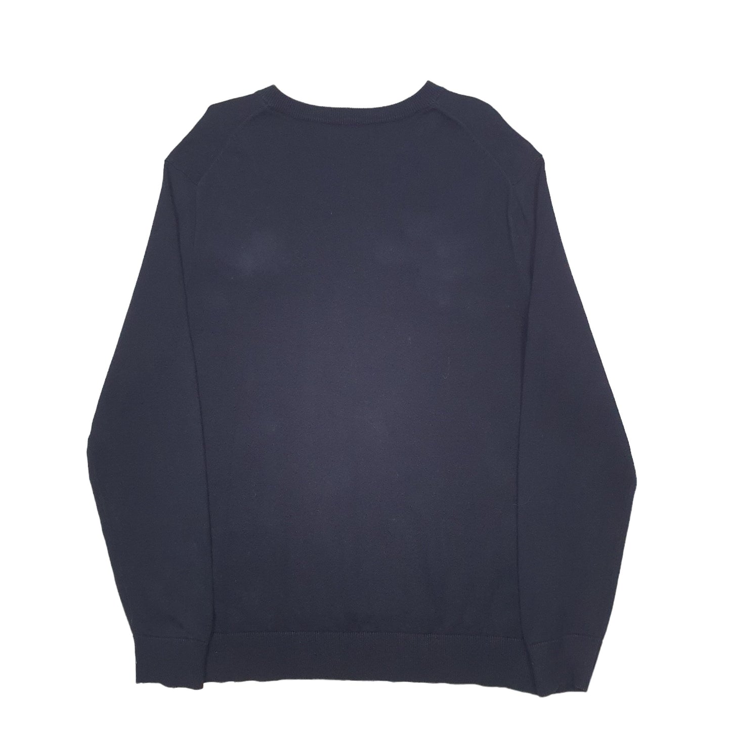 Mens Navy Nautica Knit Crewneck Jumper