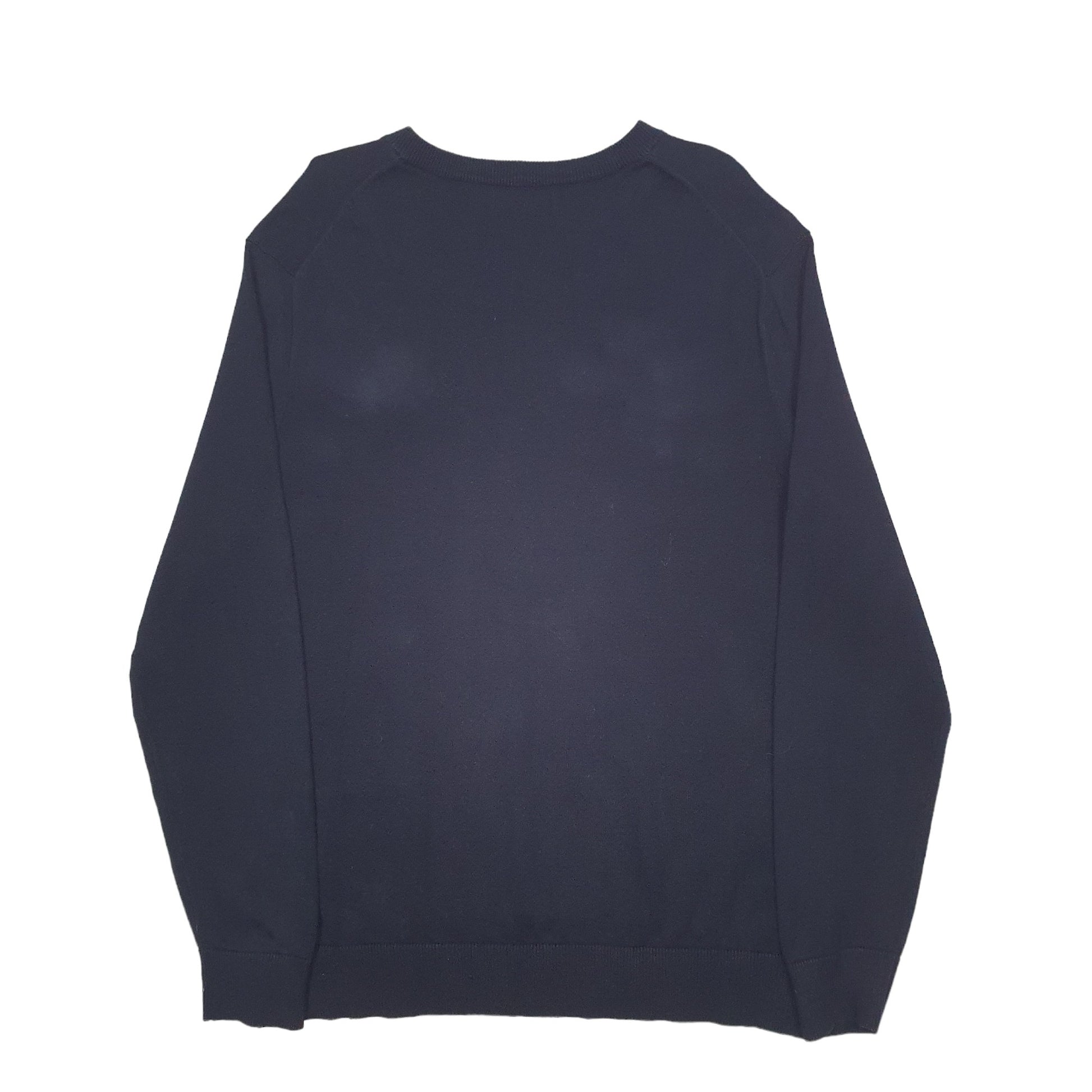 Mens Navy Nautica Knit Crewneck Jumper