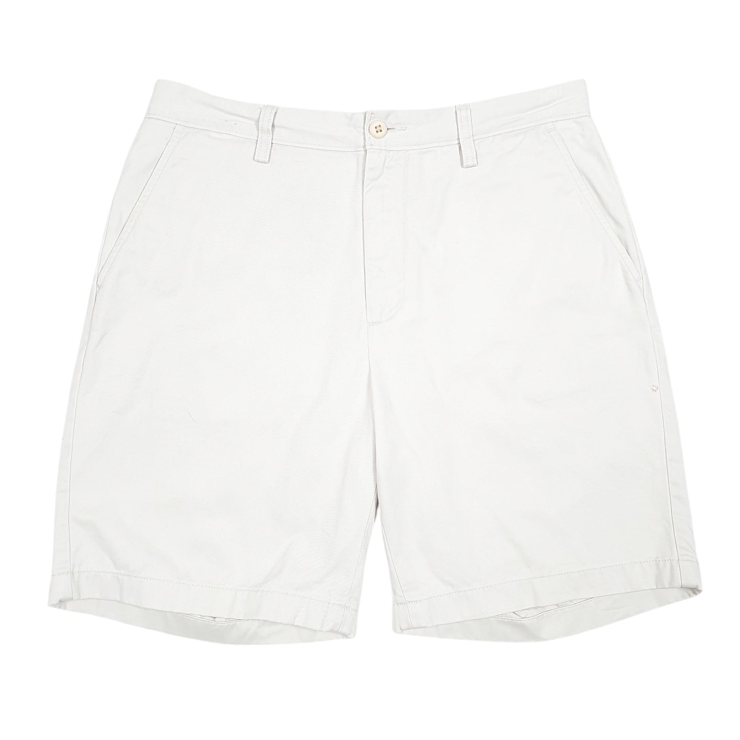 Mens Beige Nautica Classic Fit Deck Chino Shorts