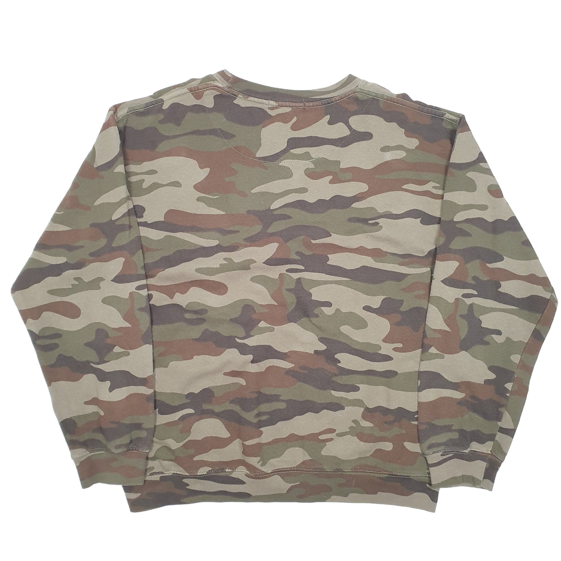 Mens Khaki Sub Urban Riot  Crewneck Jumper