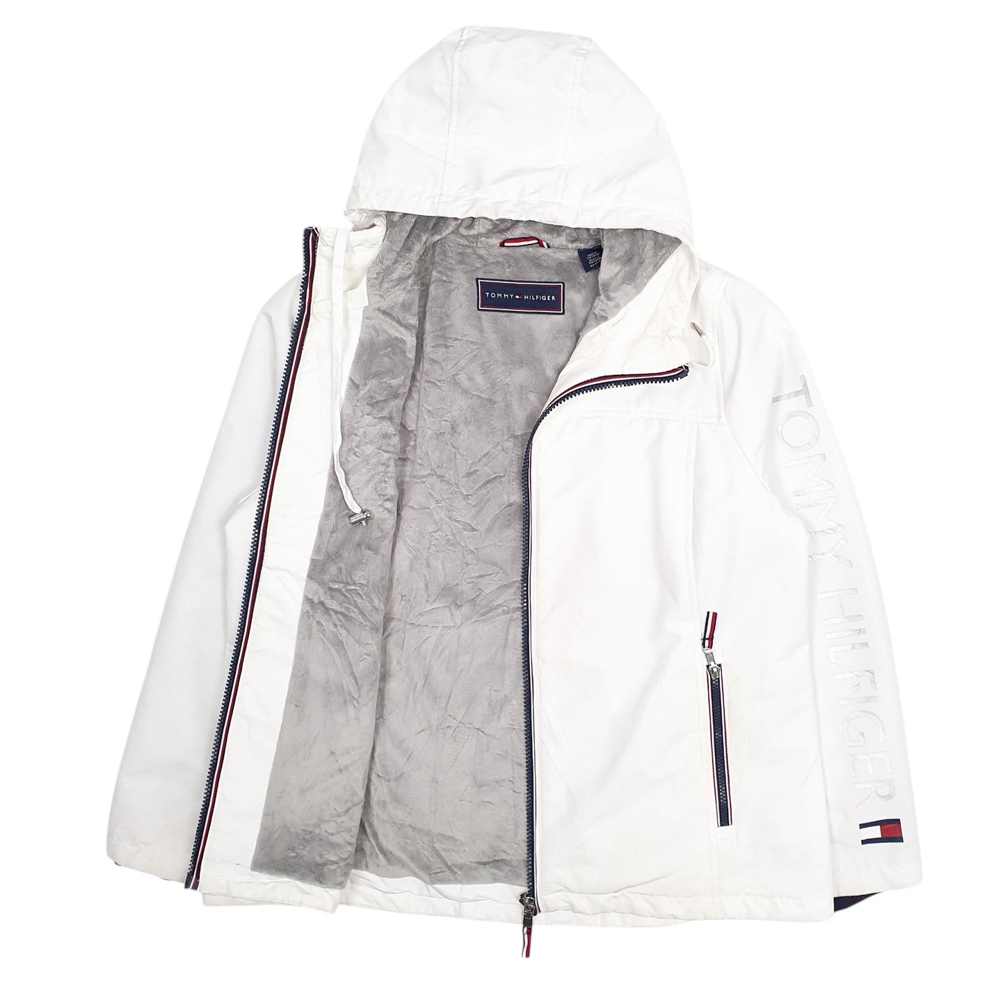 Womens White Tommy Hilfiger   Coat