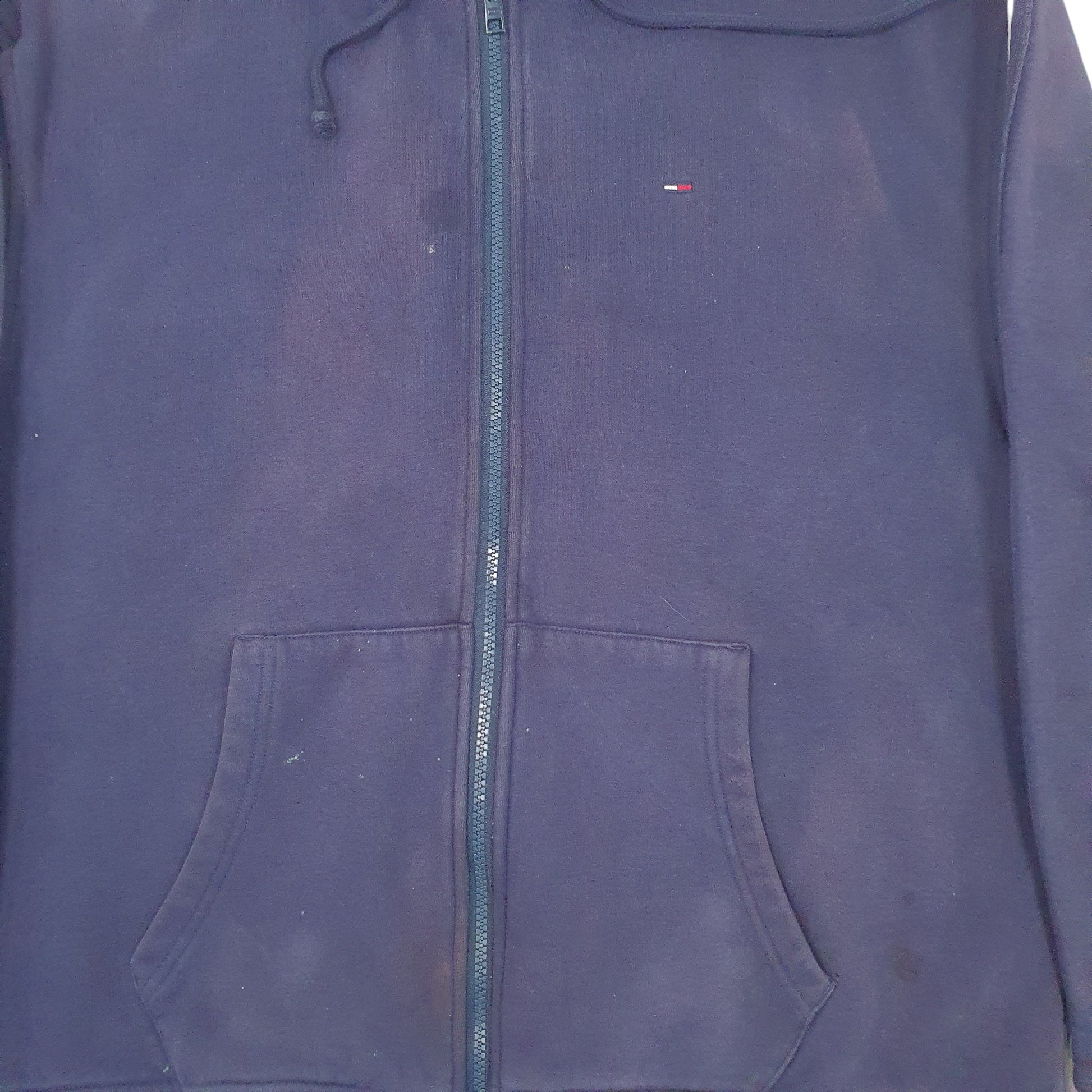 Mens Navy Tommy Hilfiger  Full Zip Jumper