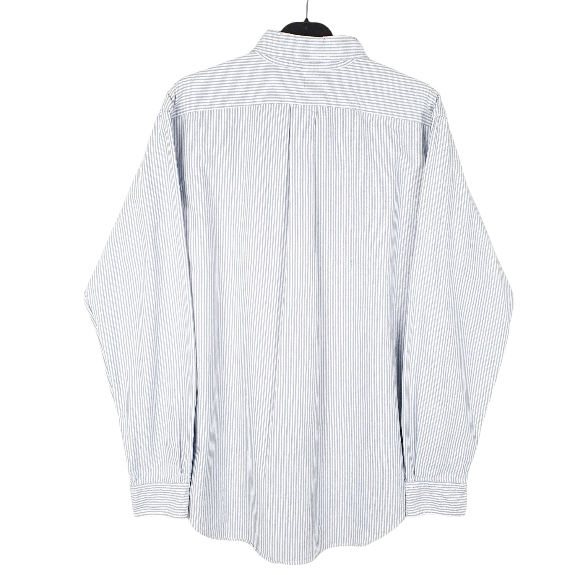 Mens White Ralph Lauren Oxford Long Sleeve Shirt