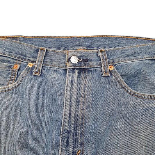 Mens Blue Levis  505 JeansW36 L29