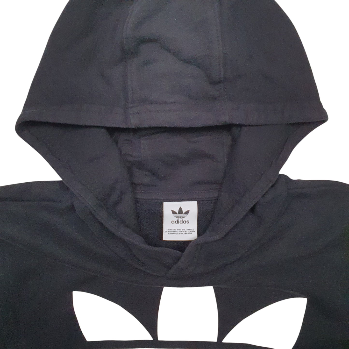 Womens Black Adidas  Hoodie Jumper