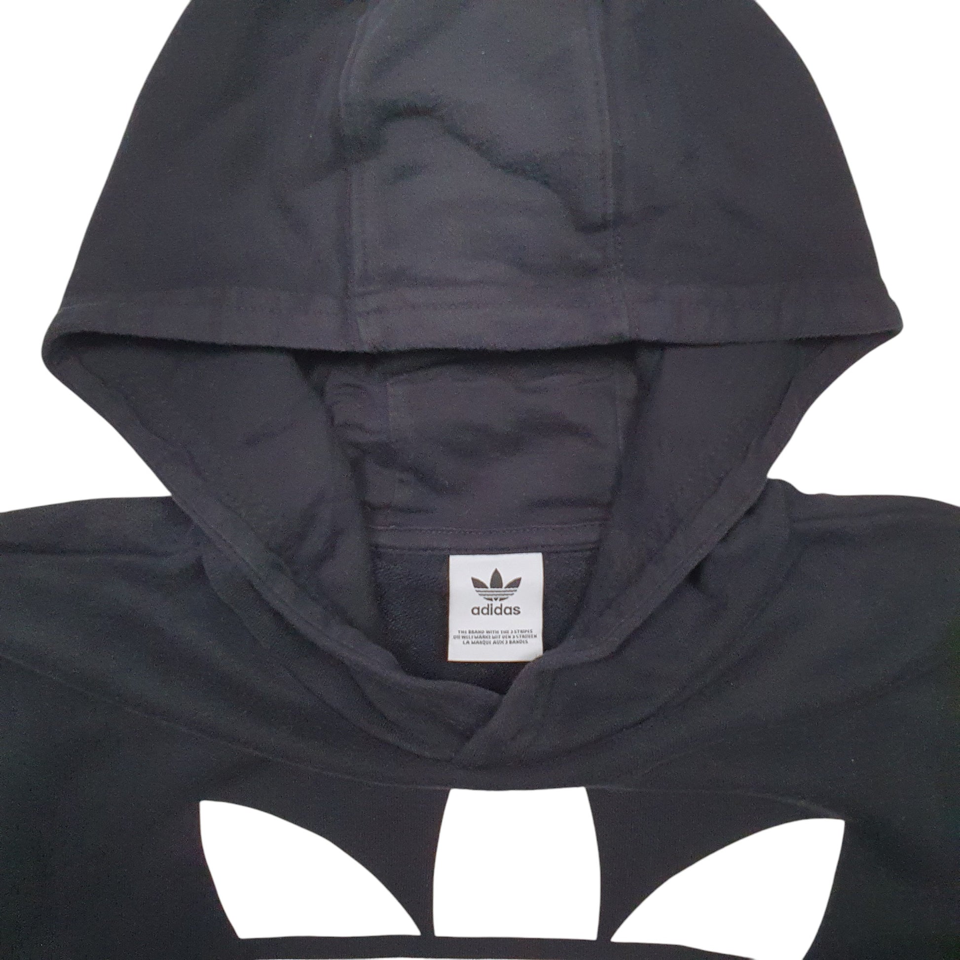 Womens Black Adidas  Hoodie Jumper