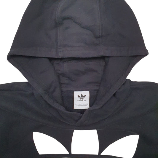 Womens Black Adidas  Hoodie Jumper