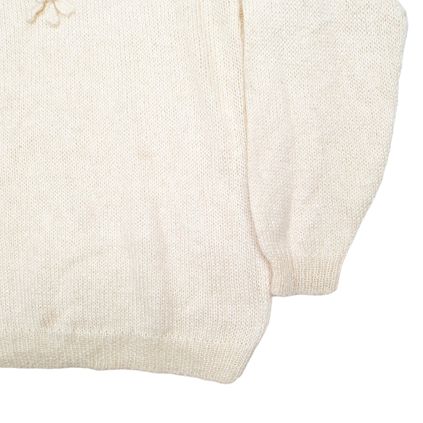 Womens Cream Venezia  Crewneck Jumper