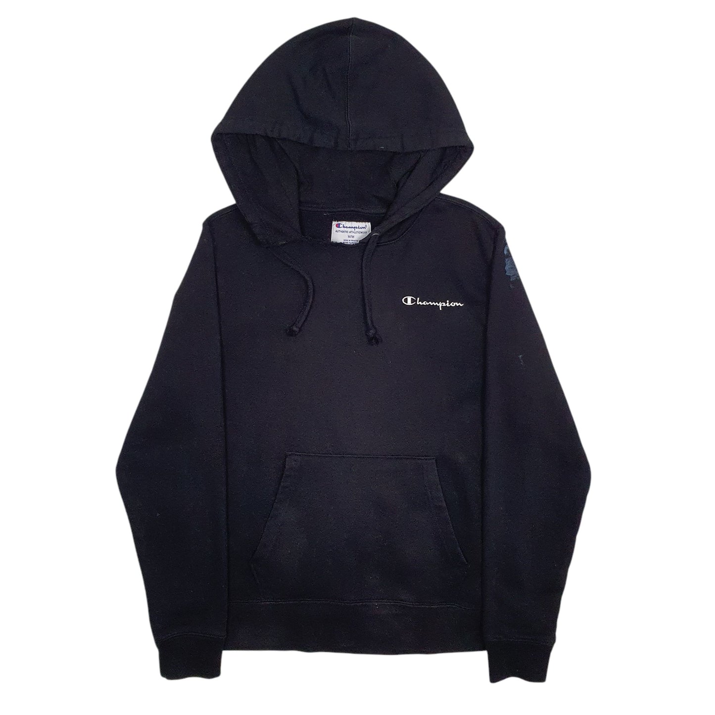 Mens Black Champion  Hoodie Jumper