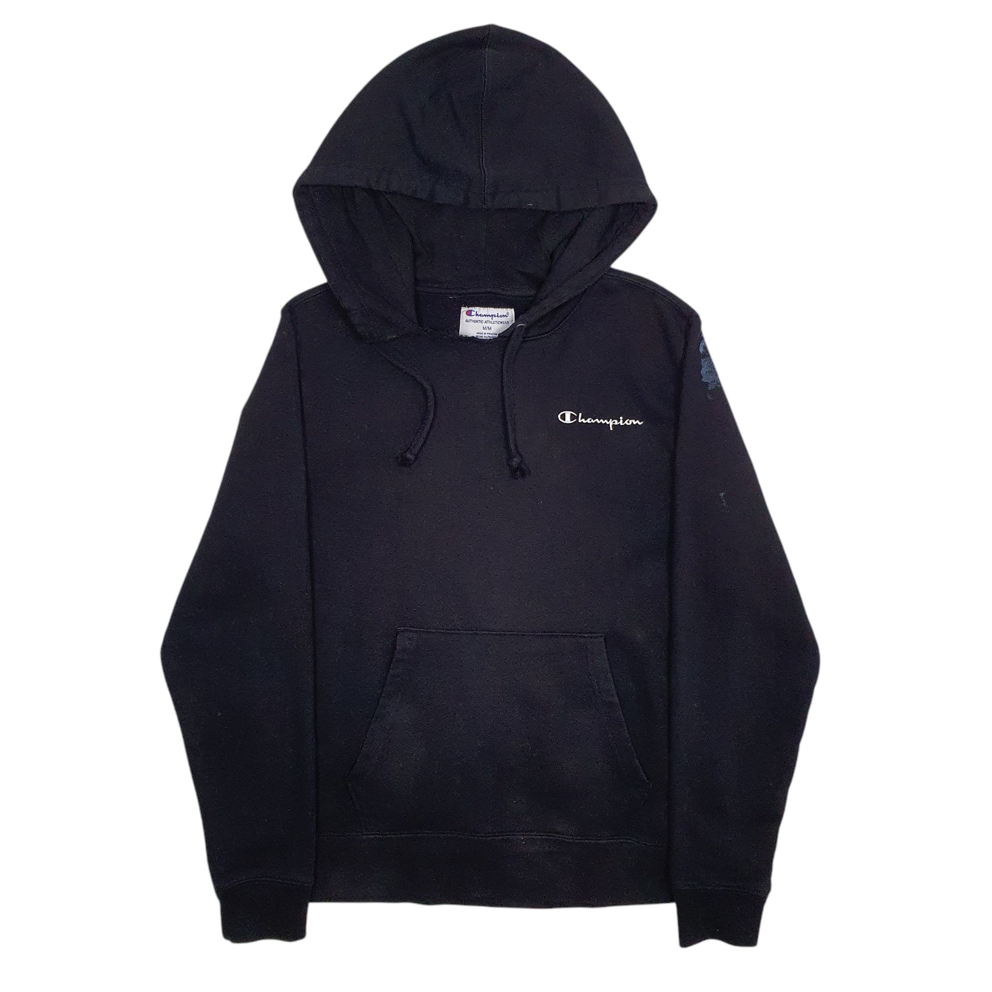 Mens Black Champion  Hoodie Jumper