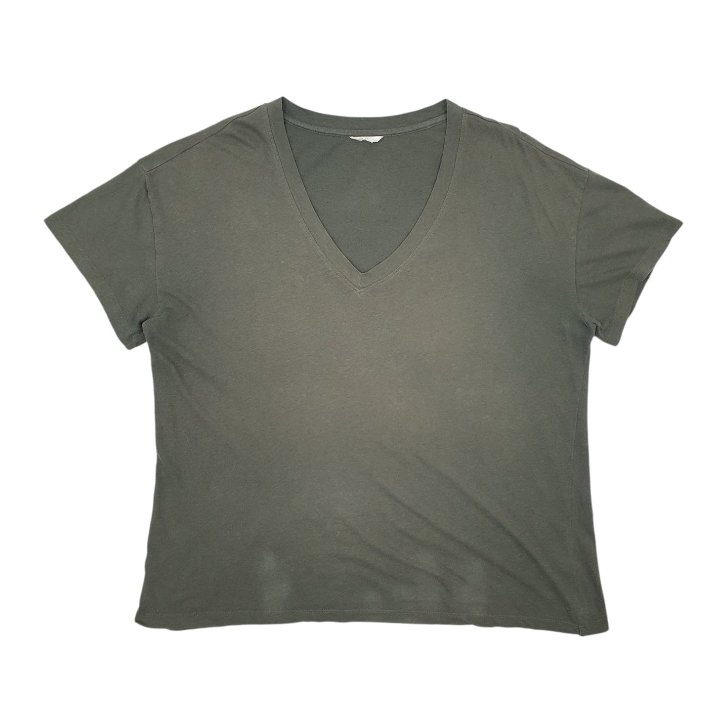 Womens Green Hush  Short Sleeve T Shirt