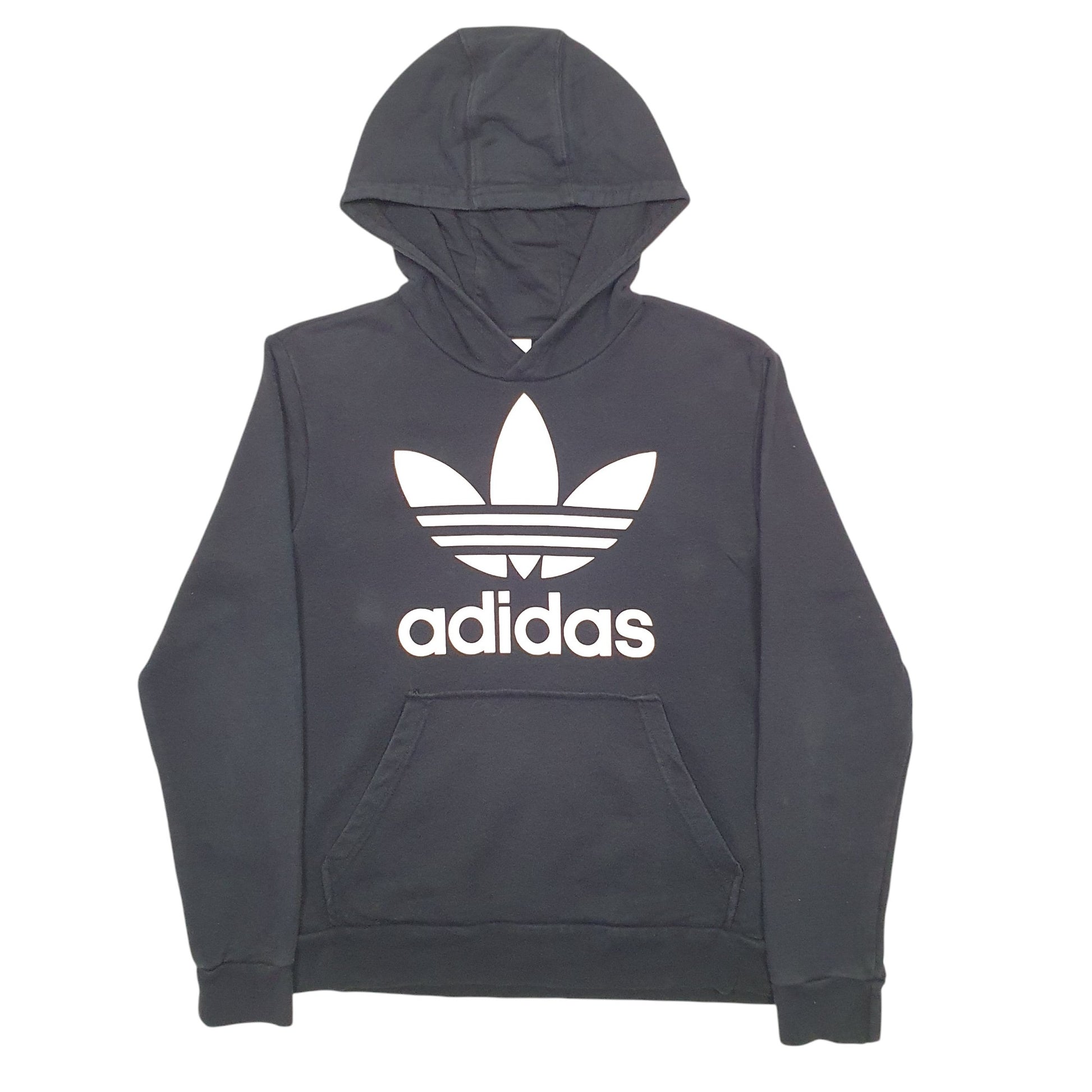 Womens Black Adidas  Hoodie Jumper