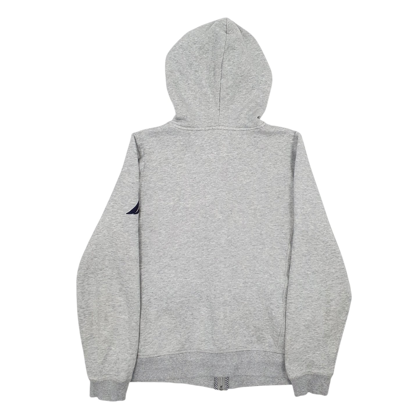 Womens Grey Nautica Spellout Full Zip Jumper