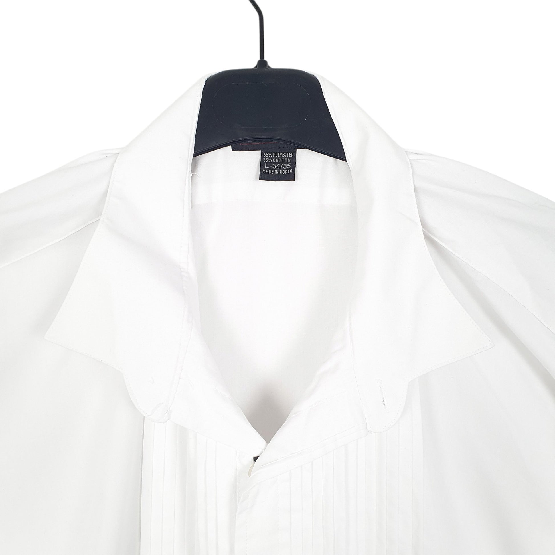 Mens White Pucinni  Long Sleeve Shirt