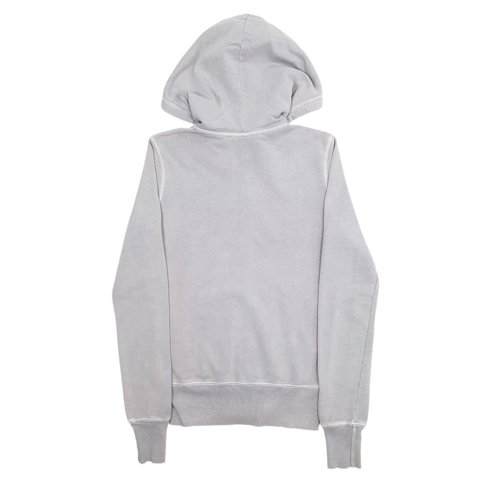 Womens Grey The Same Guy Hoodie Full Zip Jumper