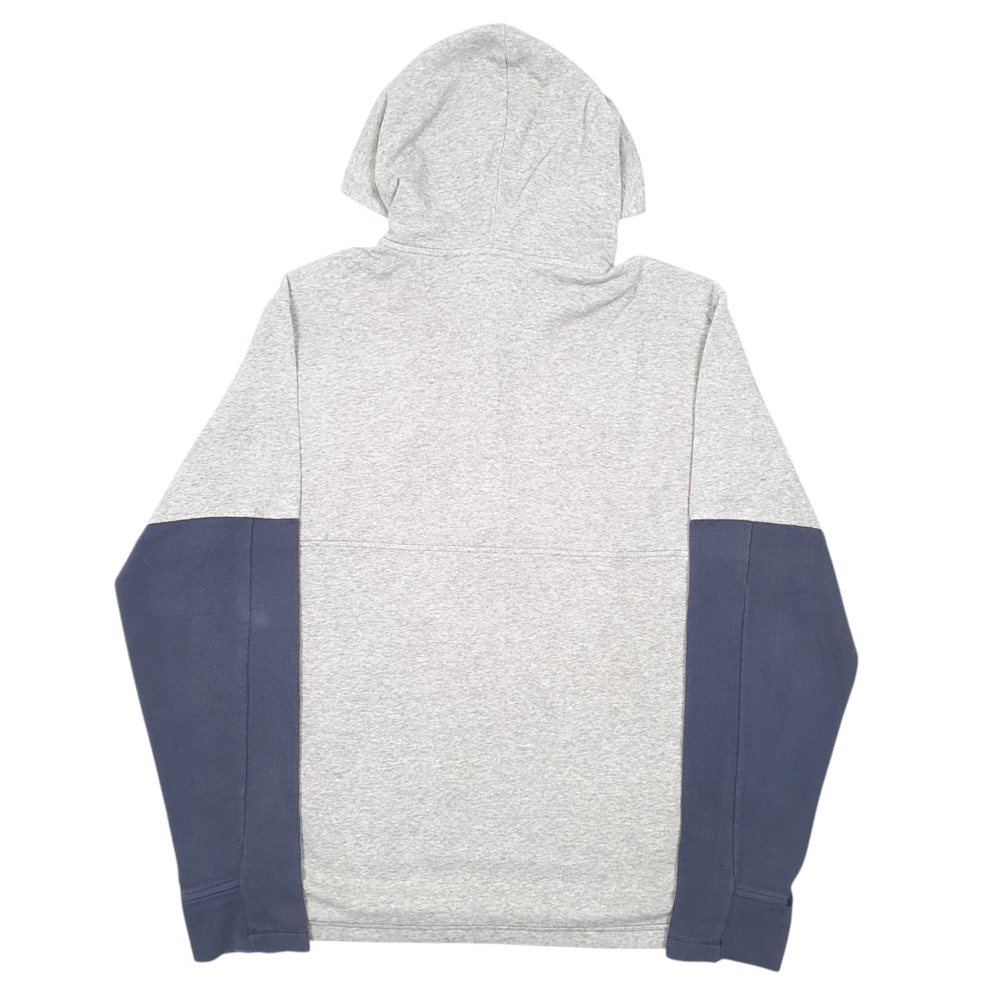 Mens Grey Adidas Half Zip Workout Gym Running Hoodie Jumper