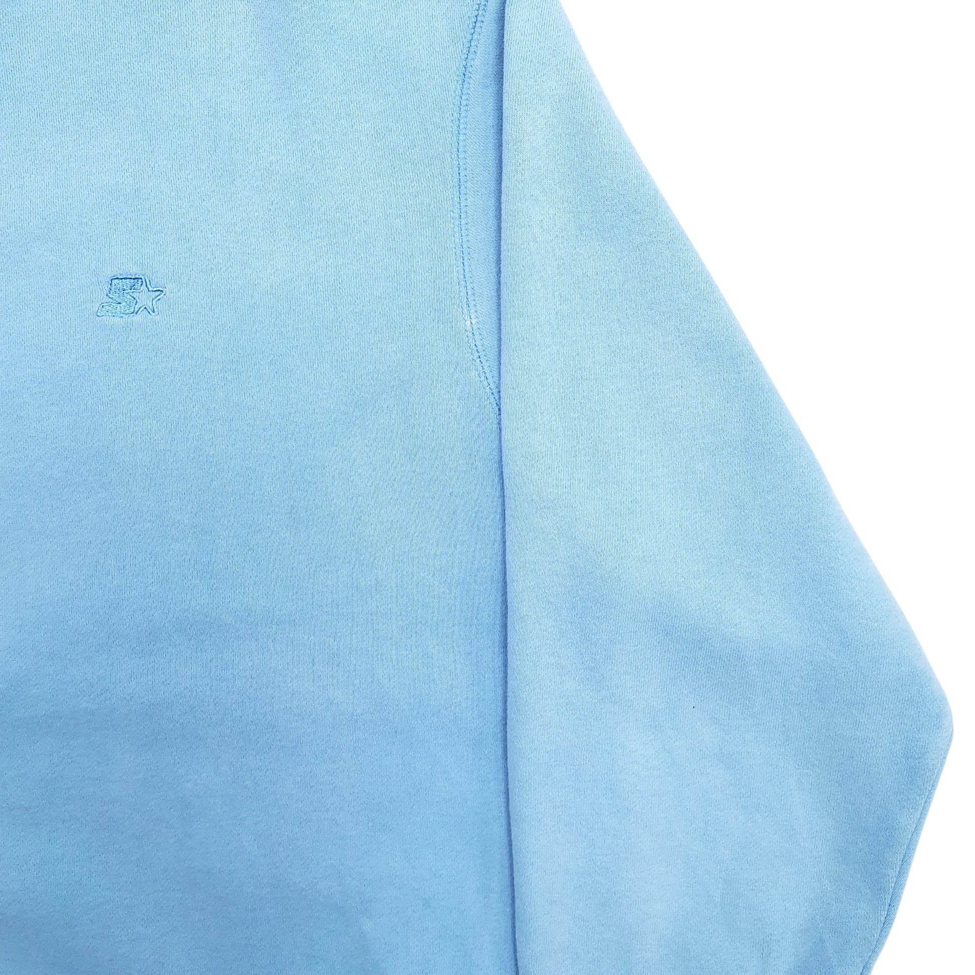 Mens Blue Starter  Crewneck Jumper