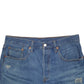 Womens Blue Levis 501 Denim Jorts Denim Shorts